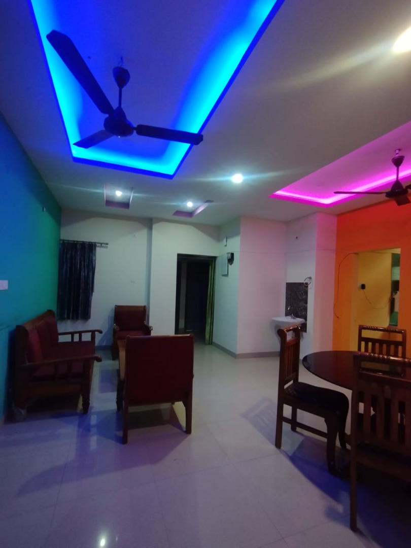 Fully Furnished 2bhk in Sixmile Flyover, Jaya Nagar, Bormotoria, Guwahati, Assam, India for Rent